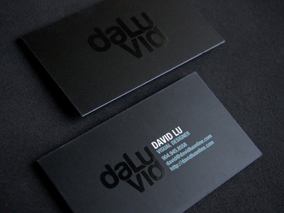 The Biz branding business card logo print