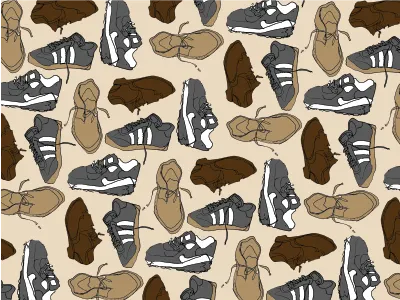 Shoe Pattern pattern shoes