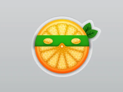 Nutritionninja badge icons vector