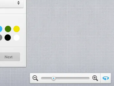 zoom builder slider tools ui wip