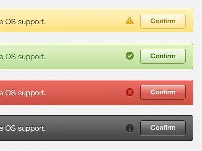 Color Boxes button color css3 flash