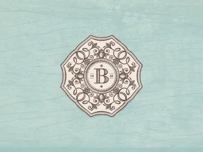 Label art design flourish french graphic jcdesevre label logo logo design logo designer retro vector