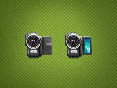 Camera camera green icon teaser