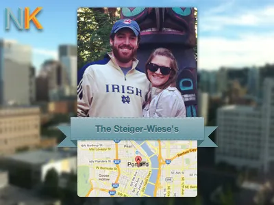 The Steiger-Wieses save the date teaser wedding