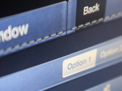 Pandora UI for iOS Devices - Header & Buttons apple buttons icons psd ui ui kit