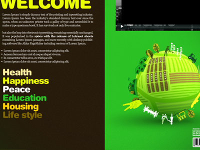 Peas 4 all 3d design web design