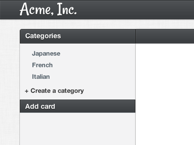App header (WIP) web app wip