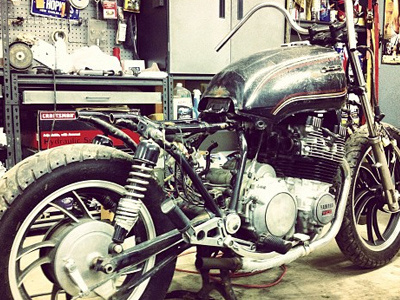 Something I'm Working On bike custom cutting metal motorcycle welding