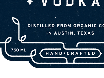 vodka label in progress... airshp austin border bozarth evan label package type vodka