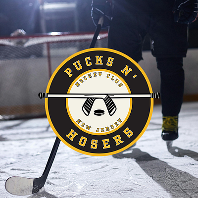 Pucks N Hosers Brand Identity brand identity branding logo