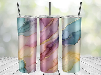 Alcohol ink pastel tumbler wrap alcohol ink pastel tumbler wrap