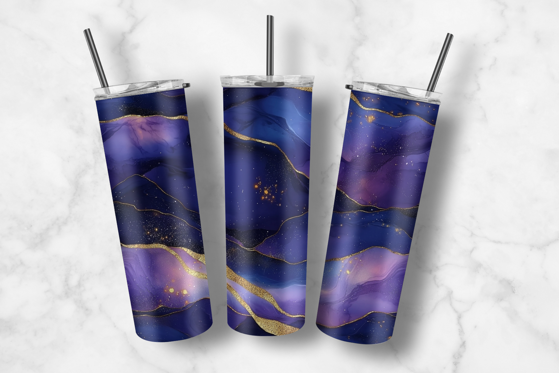 Alcohol ink purple tumbler wrap by Nataliya Kovalenko on Dribbble