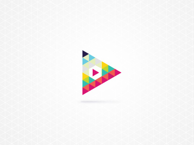 Press Play Logo triangle