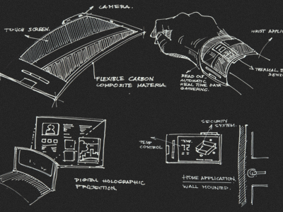 Prototype:01 concept design drawing phone product sketch story board technology