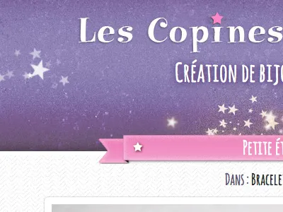 Thalie - creative jewelry css design gallery girly header html pink portfolio ribbon site star web wordpress