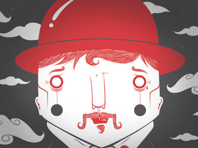 Red Hat design illustration