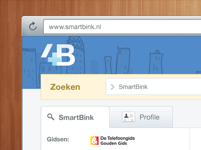 Zoeken profile search ui