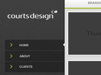 Promotional iPad App app ipad nav portfolio