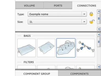 Sidebar for webapp padlock scroll sidebar tabs ui webapp