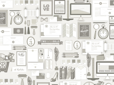 ToolsOfTheTradePattern digital illustration