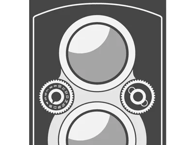 Rollei WIP camera illustration lens rollei rolleiflex tlr