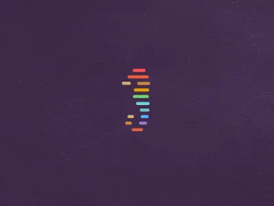 Vivid Seahorse color julius logo mark seniunas symbol vivid