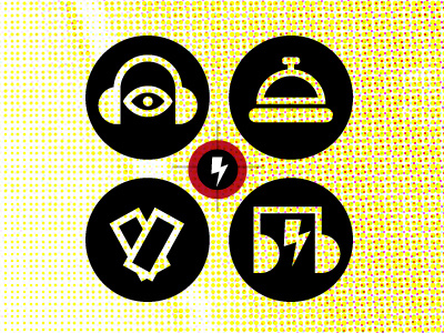 Live Icons bell headphones icon live