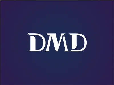 DMD branding icon identity logo typography