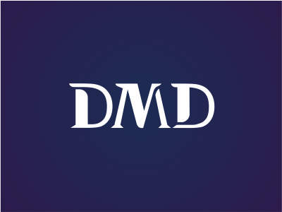 DMD branding icon identity logo typography