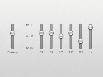 Equalizer debut equalizer slider ui