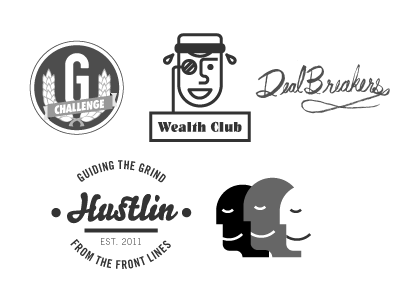 All new GOOD Series logos design identity logo typography