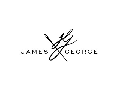 J & G logo 2 design identity logo monogram type typography