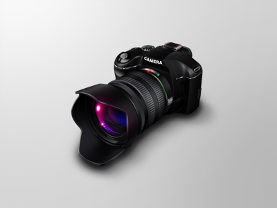 Cam camera icon photoshop