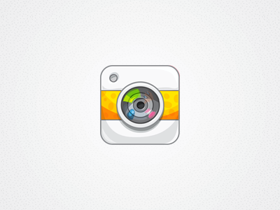 Camera app camera icon ios iphone vector