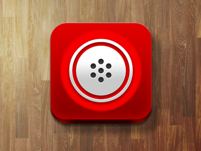 Retro telephone mic looking icon circle headset icon ios iphone logo mic microphone red retro telephone