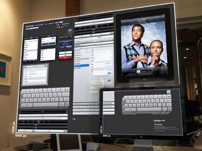 iPad GUI PSD gui ios ipad photoshop psd template