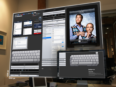 iPad GUI PSD by Geoff Teehan on Dribbble