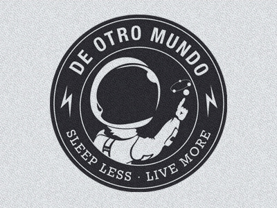 de Otro Mundo astronaut branding identity logo logo design planets space