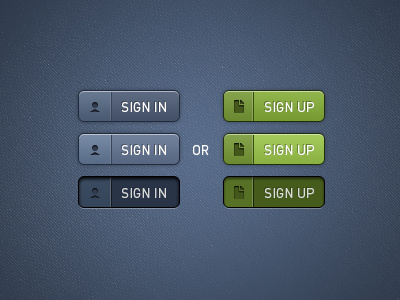 Checkmarket Button States awsome button checkmarket pixel pixel perfect sexy states stylish ui yummy