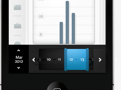 Date slider chart date slider ios