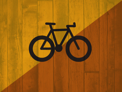 fat bike bike color design illustration wood