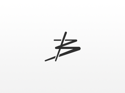 My New Logo (WIP) b brush calligraphy handwriting letter logo personal presentation shape typo w wip
