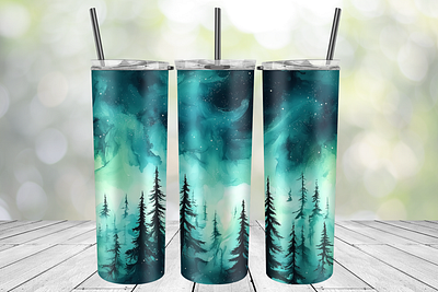 Northern lights tumbler wrap northern lights tumbler wrap