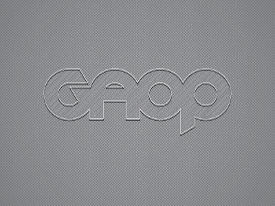 Gaop gaop gray grey logo textures type typography vector