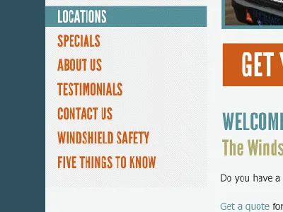 Navigation css design html