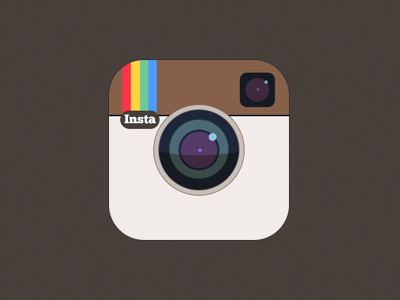 Simple Instagram Icon app icon instagram minimal photography simple