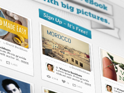 Britely firstrun homepage ui webdesign