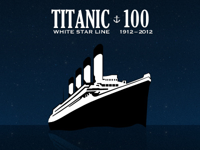 Titanic — 100th Anniversary 100 atlantic illustrator liner titanic vectors