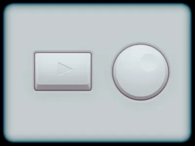 Simply Buttons buttons color interface knob light ui user ux white