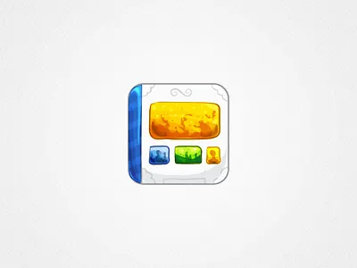 Gallery app gallery icon ios iphone vector